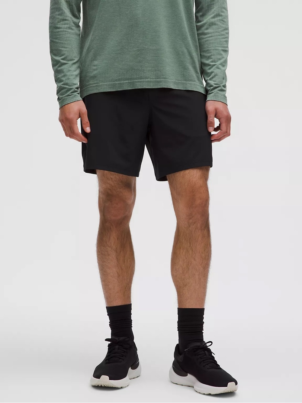 lululemon athletica Men's Black Performance Shorts